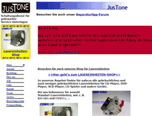 Tablet Screenshot of justone-schnepel.de